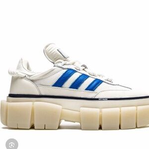 Adidas Ivy Park White and Blue Chunky Sneakers
